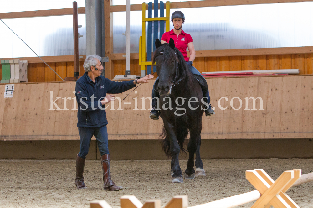 klassische Dressur / Aldrans, Tirol by kristen-images.com