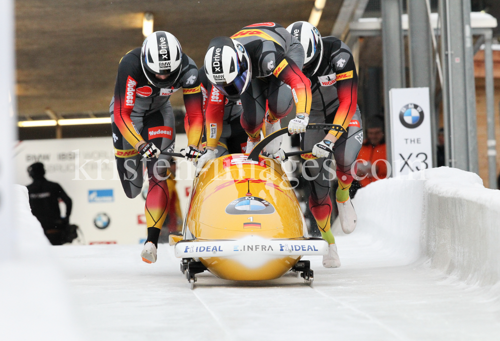 4er Bob Weltcup Herren 2020 Innsbruck-Igls by kristen-images.com