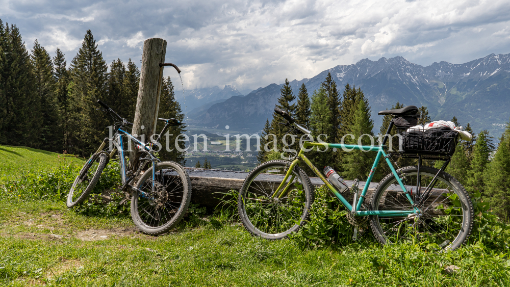 Mountainbikes / Patscherkofel, Tirol, Austria by kristen-images.com